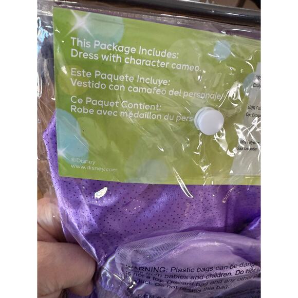 Disney Princess Rapunzel child size costume - Picture 5 of 11